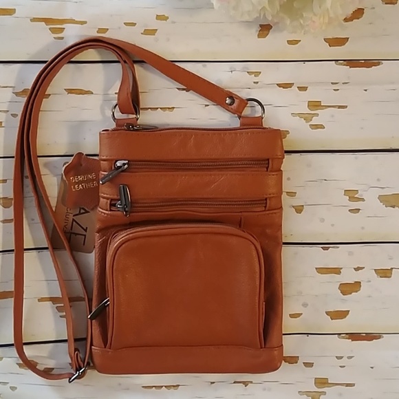 Maze Exclusive Brown Cross Body Purse - Picture 3 of 8